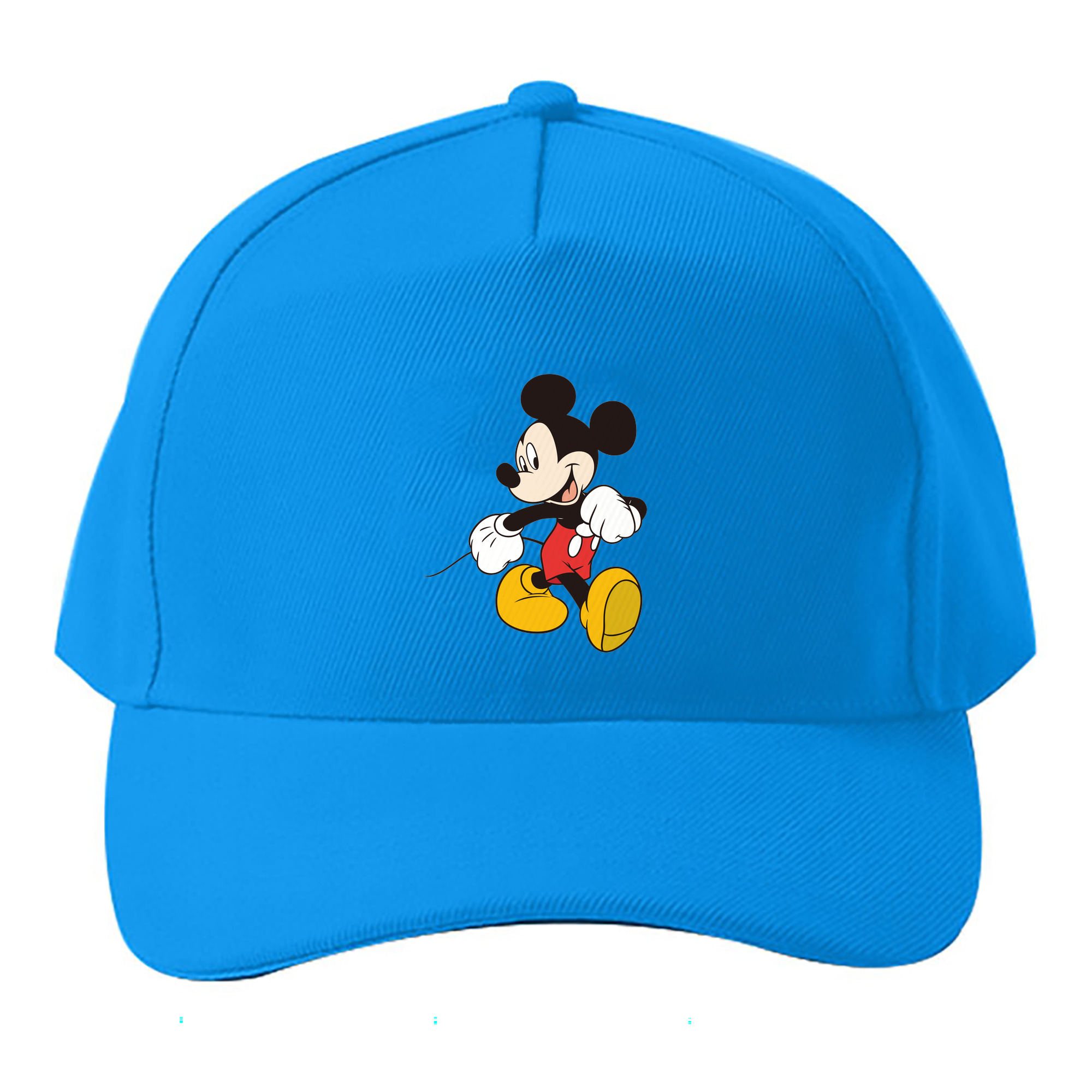 （画像用） ミッキーマウス Mickey Mouse ベースボールキャップ 綿100％ 男女兼用 帽子 スポーツ